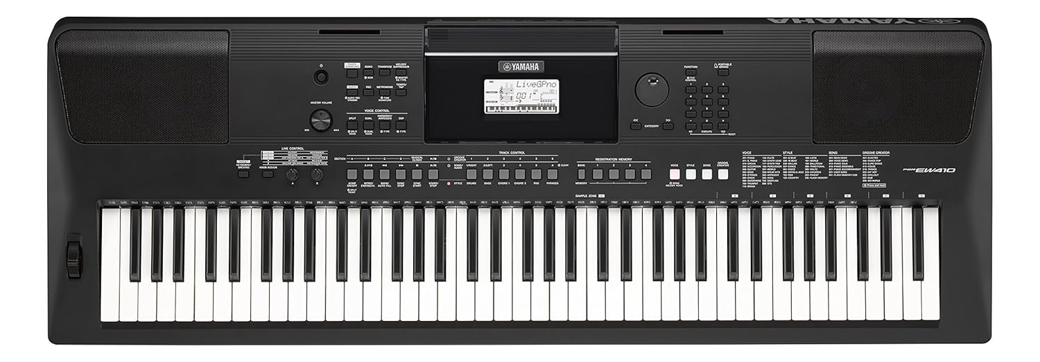 Yamaha PSR-EW410 76 Key Portable Keyboard