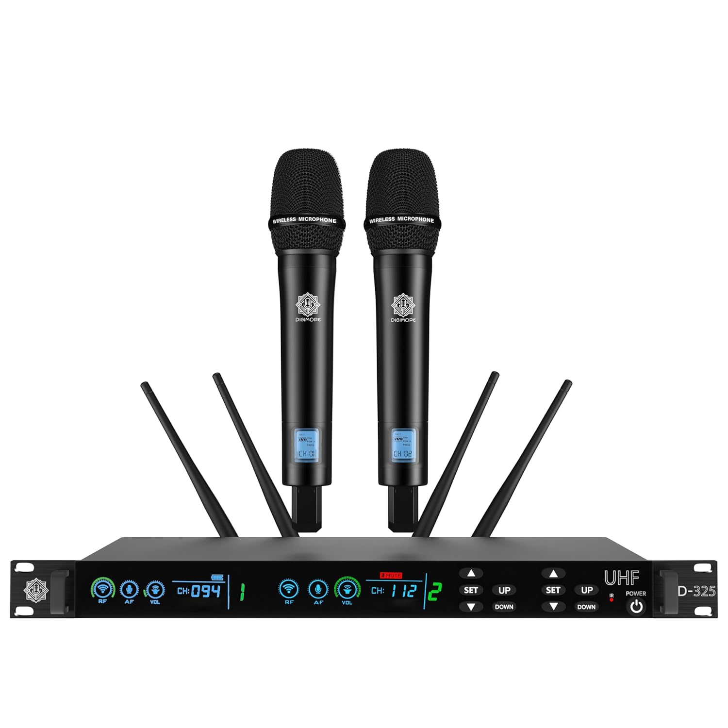 Digimore D325 UHF wireless microphone system