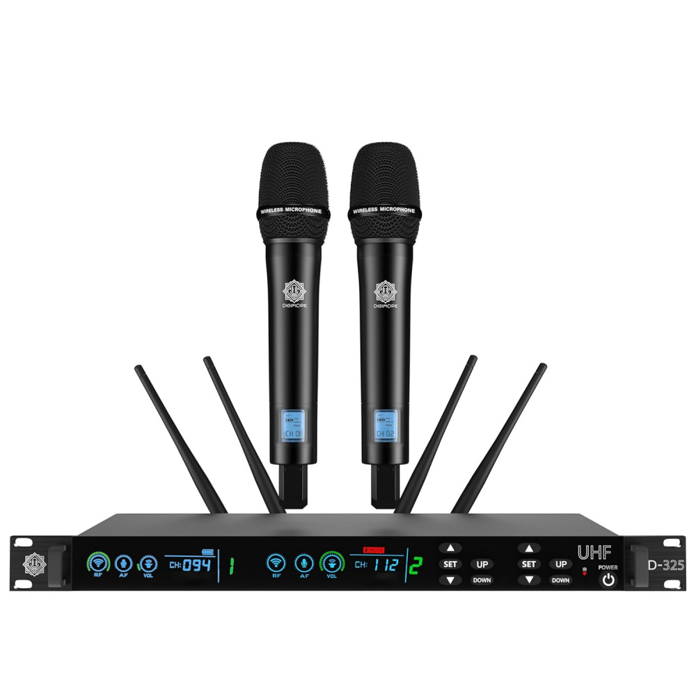 Image of Digimore D325 UHF wireless microphone system