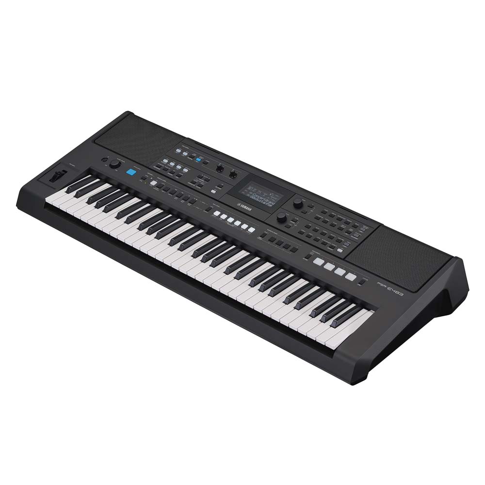 Yamaha PSR-E583 61-Key Portable Keyboard with Touch Response Advanced Built-in Voices Styles USB Connectivity Performance Controls Lightweight Design for Professional Use Studio Practice