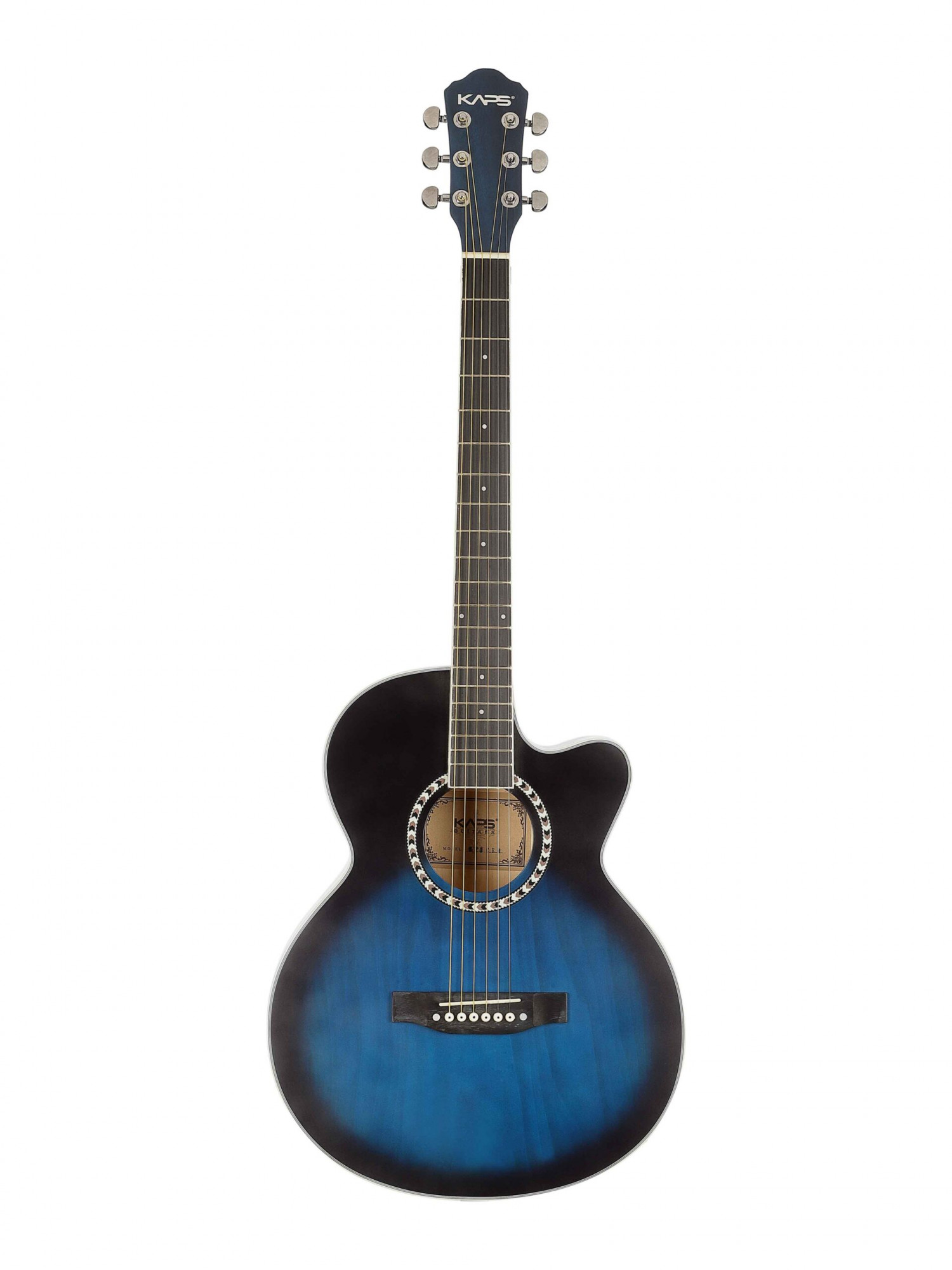 Kaps ST-1 CRM Acoustic Guitar Matt-Bluebrust