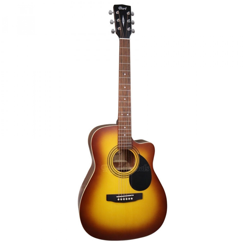 Image of Cort AF500C SSB Standard Series Acoustic Guitar - Sunburst