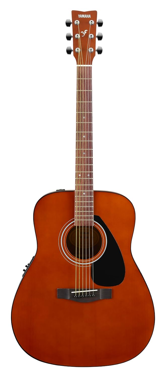 Yamaha FX280 Wood Brown Semi Acoustic Guitar for Beginners and Professionals Made in India