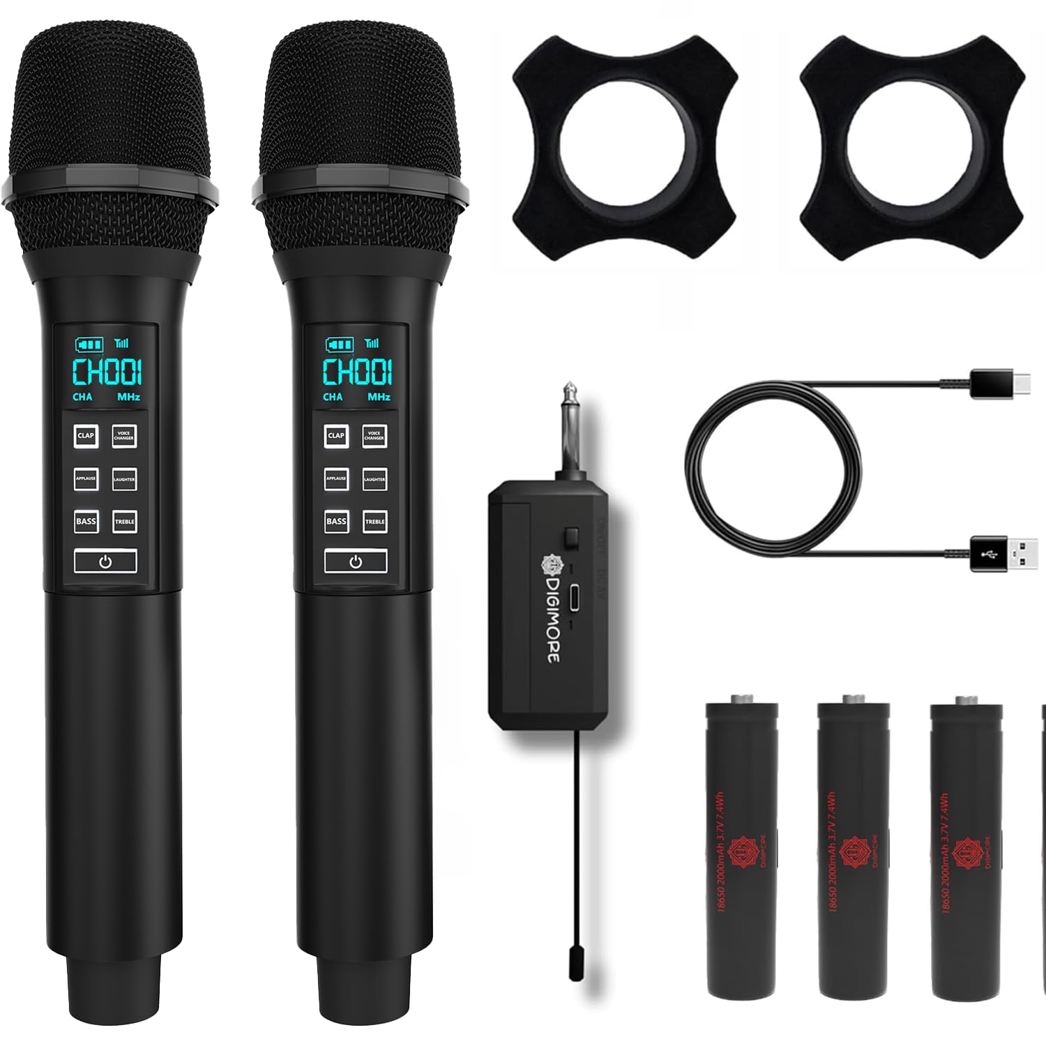 Digimore D-356 UHF wireless microphone system