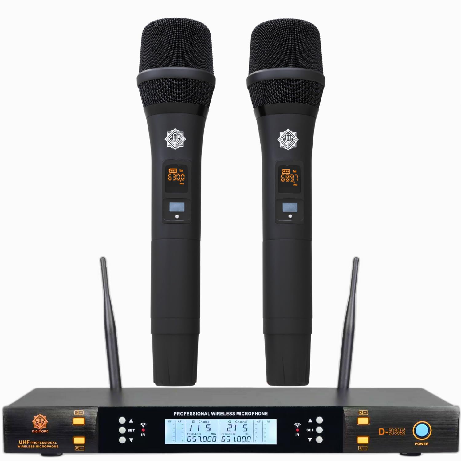 Digimore D-335 UHF wireless microphone system