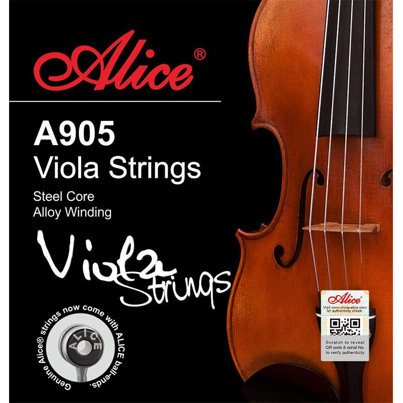 Alice A905 Viola String Set Steel Core Ni-Fe Winding