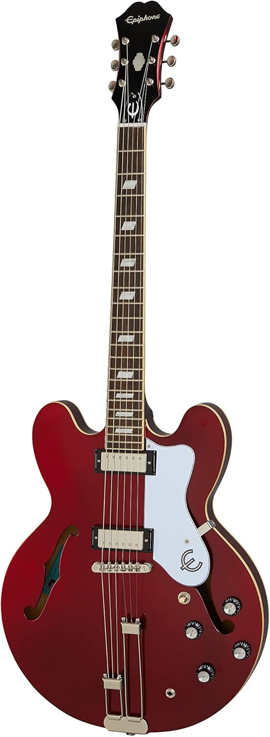 Epiphone Riviera Semi Hollowbody Archtop Sparkling Burgundy