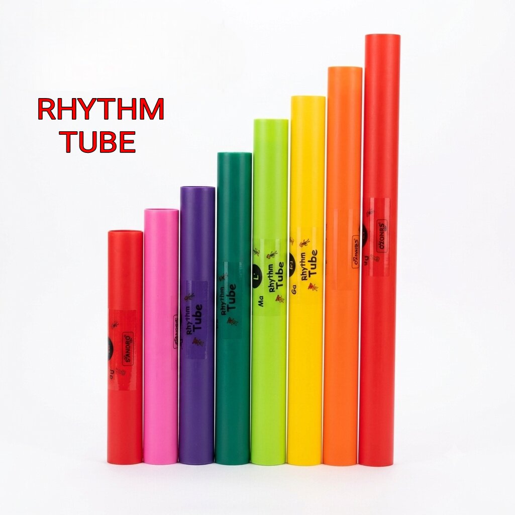 Standzo Rhythm Band- Rhythm Tube Instrument Boomwhacker Percussion Tubes 8-Note C To C