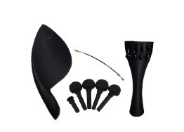 Techno Ebony Violin Accessories Set TVM133