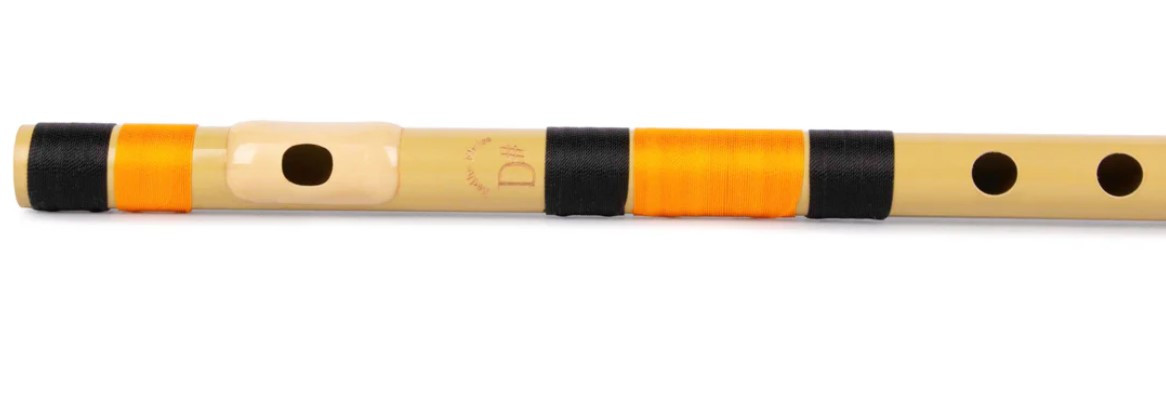 Radhe Flutes PVC Fiber D Sharp Bansuri Middle Octave 17inches