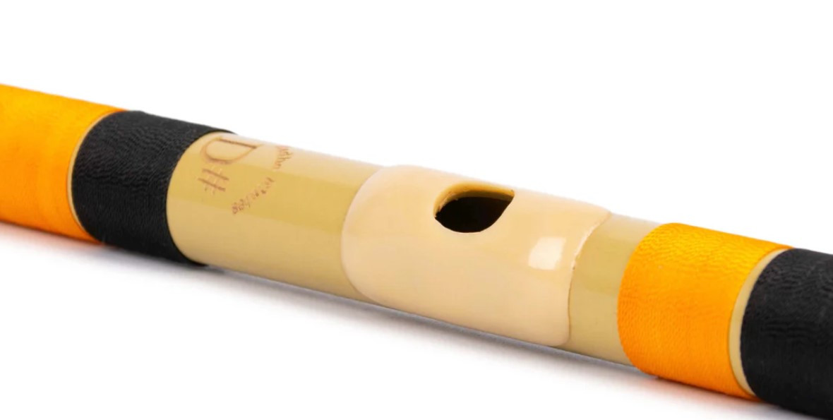 Radhe Flutes PVC Fiber D Sharp Bansuri Middle Octave 17inches