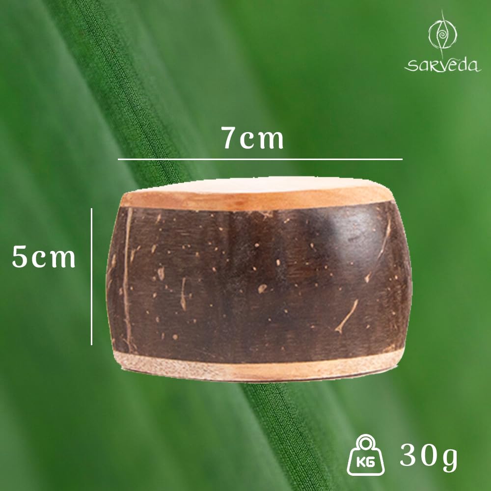 Eye Shaped Mini Coconut Shaker Percussion  Pack of 2