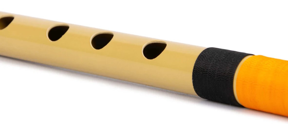 Radhe Flutes PVC Fiber D Sharp Bansuri Middle Octave 17inches