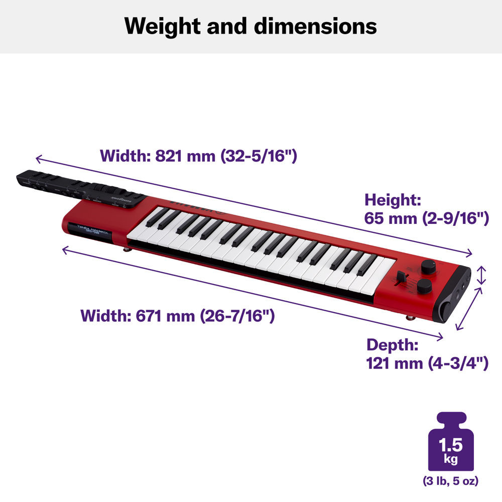 Yamaha SHS-500 Red Keytar