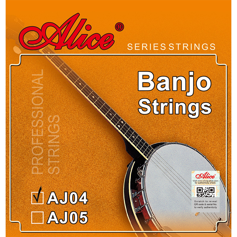 Alice AJ04 4-String Banjo Strings Set
