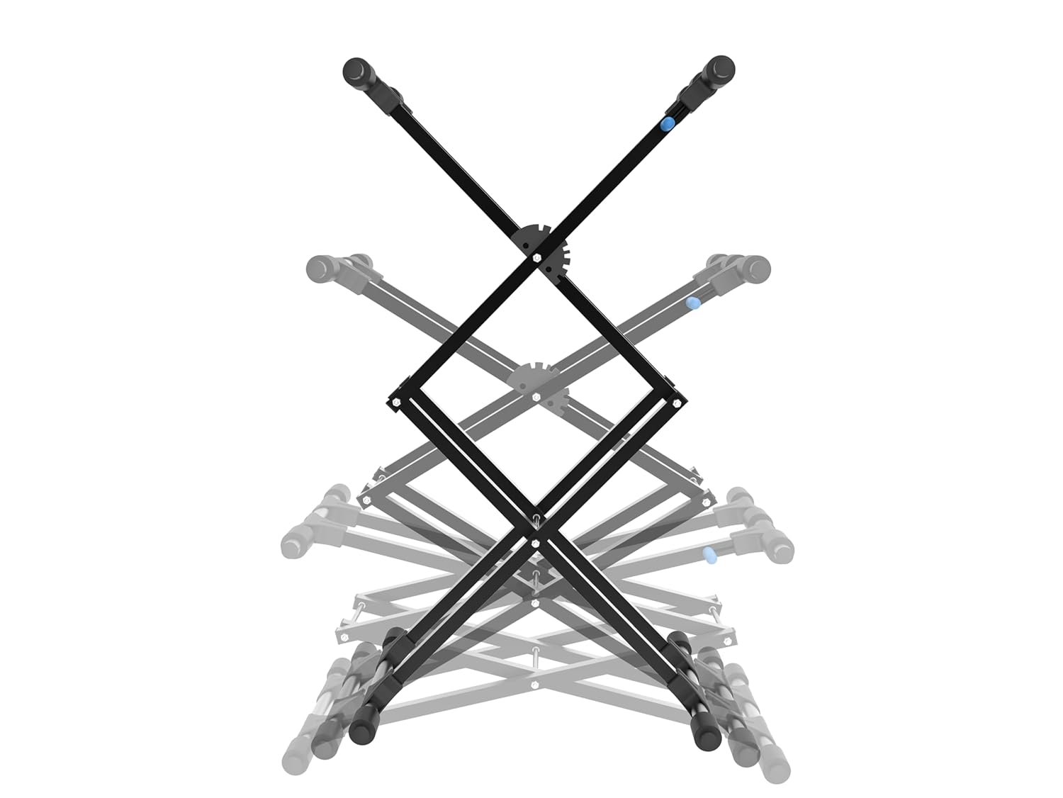 Chetty TT15 Double Braced Stand with 5-Level spring locking