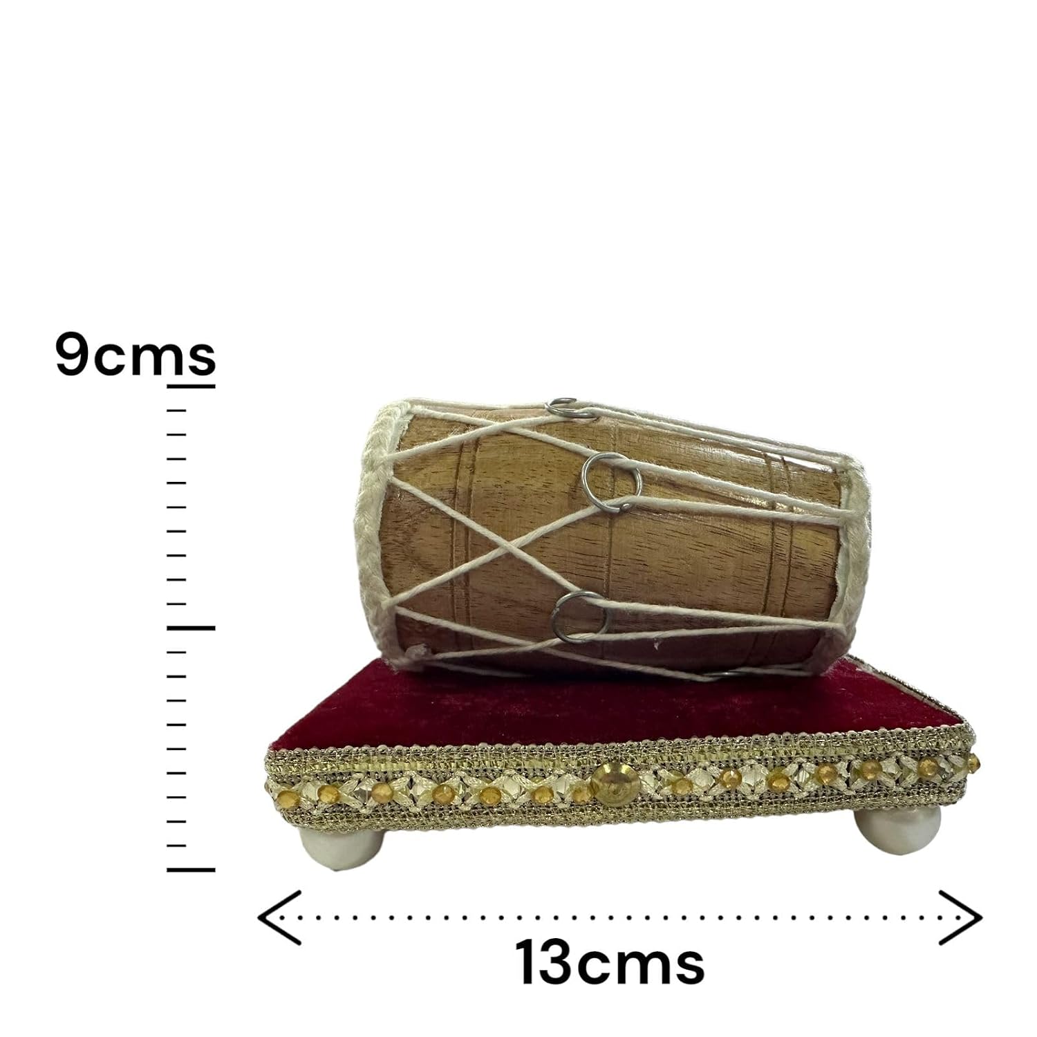 Premium Handcrafted Dholak Miniature