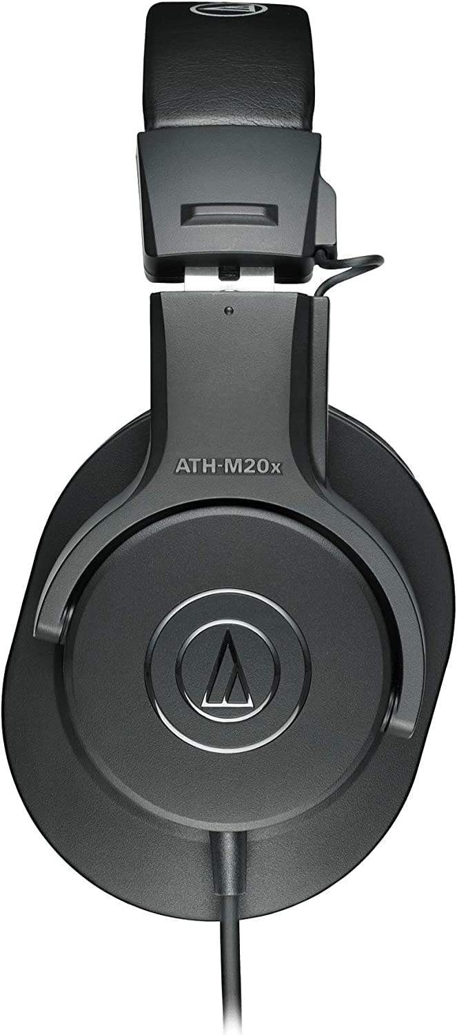 Audio-Technica Ath-M20X Professional Monitor Over ear Headphones Black