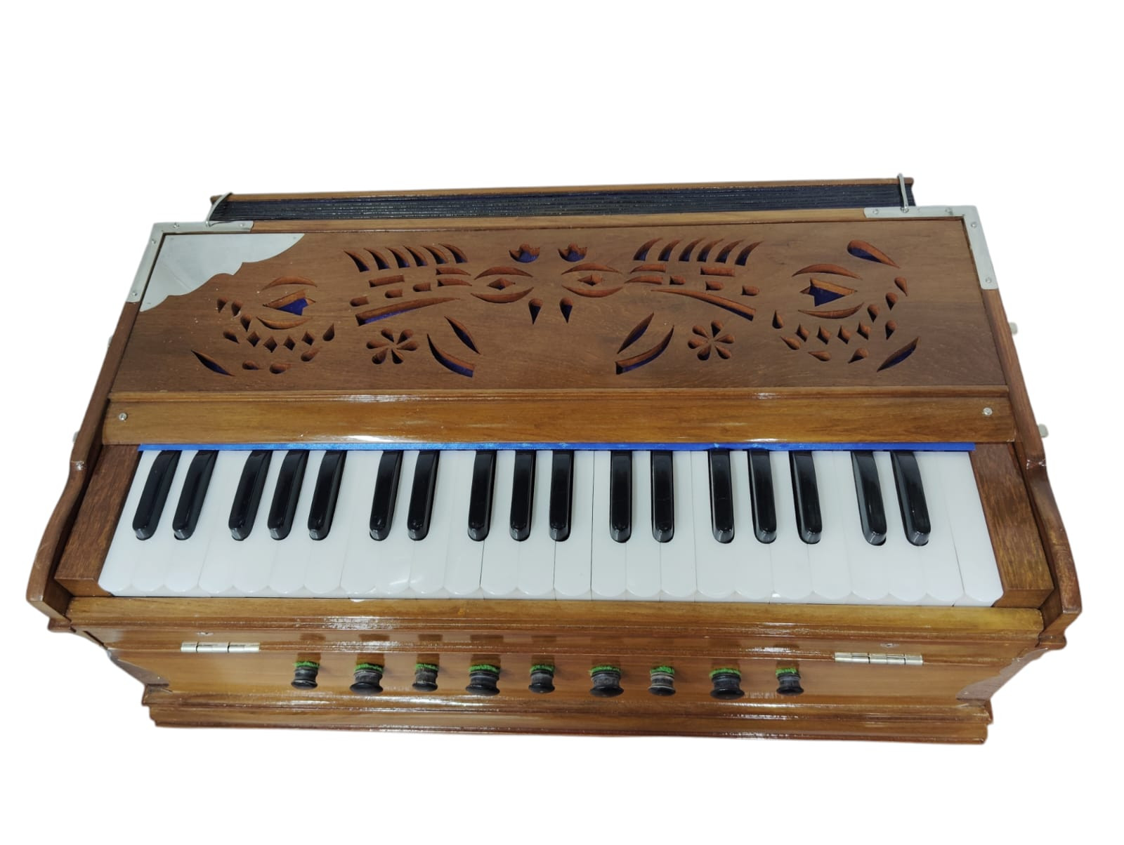 Harmonium 9 Stops 3 12 Octave Double Reed Coupler Natural Color