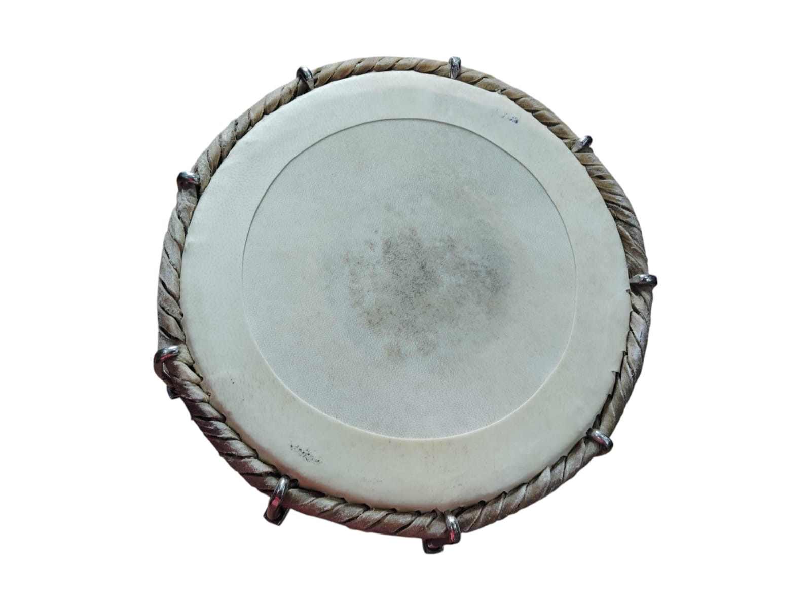 Wooden Musical Intrument Dholak Drum Nuts and Bolt Design