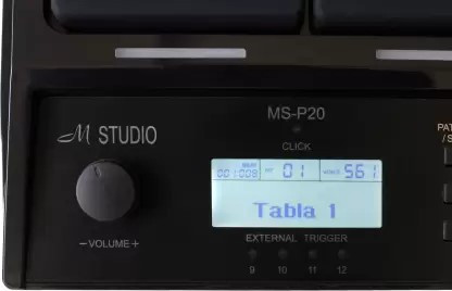 M-Studio MS-P20 Electronic Drum Multipad Octapad- Black