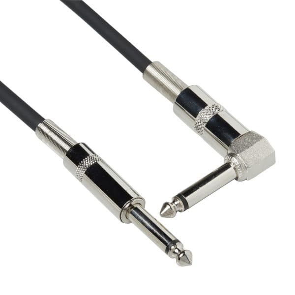 Bespeco BS300P Inst Cable 90 DEGREE JACK MONO - L 3 MTR