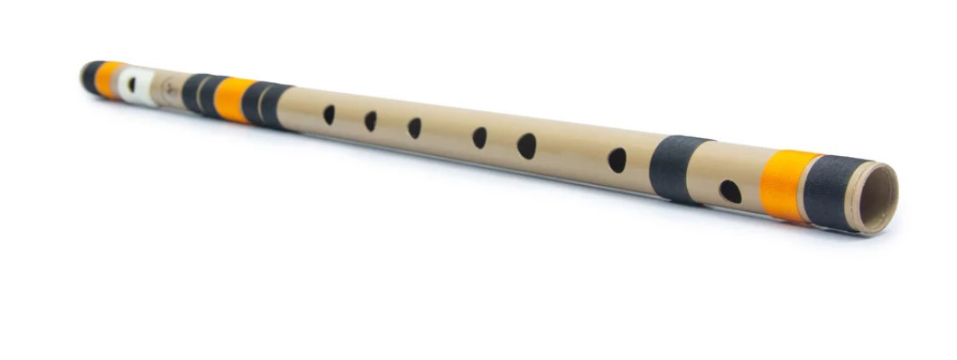 Radhe Flutes Pvc Fiber A Sharp Bansuri Base Octave 22Inches