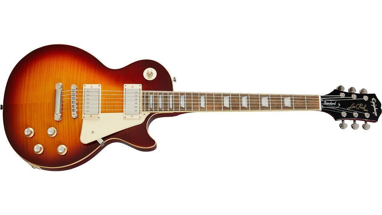 Epiphone Les Paul Standard 60s 6 String Right Handed Electric Guitar Inspired by Gibson Series Iced Tea