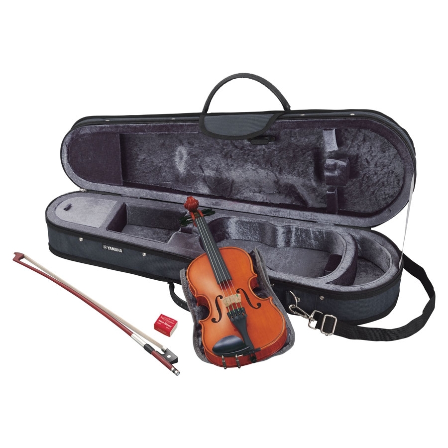 Yamaha V5SC Acoustic Violin  Full Size 44 Natural Wood Finish Lightweight and Sturdy Construction