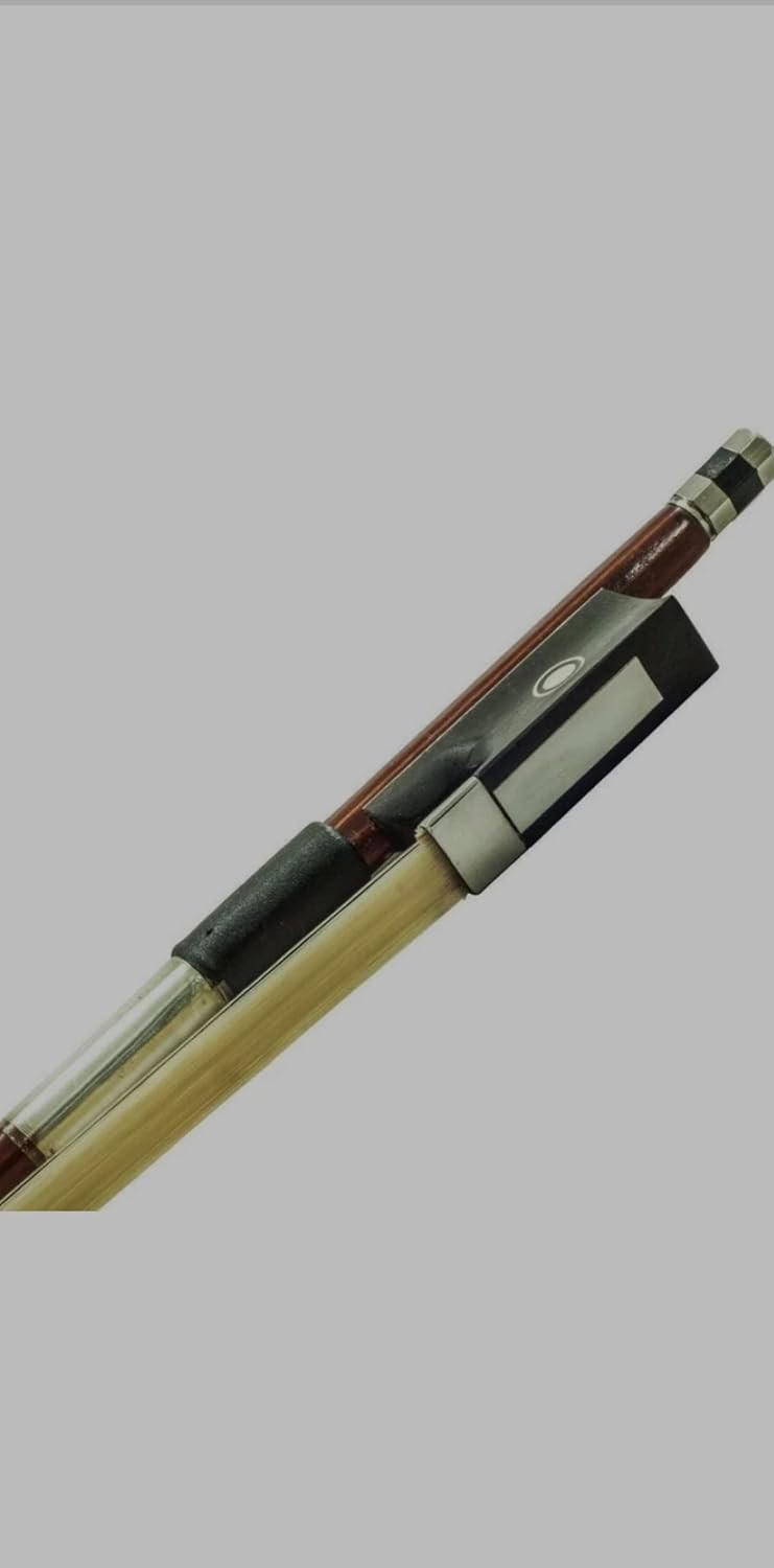 Music Xpert Classic Brazilwood Nylon Violin Bow Nylon Hair Violin Bow