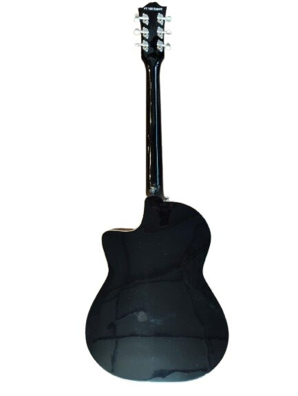 Hobmer 185 Export Semi acoustic Guitar 40 Black With Case