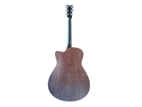 Hobmer 250 Semi acoustic Guitar 40 Sunbrust and Black With Case