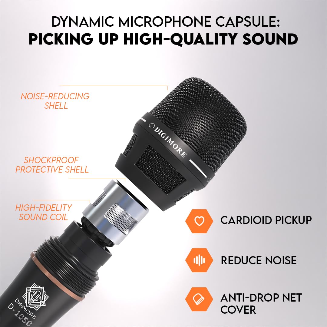 Digimore D-1050 Proffessional dynamic microphone