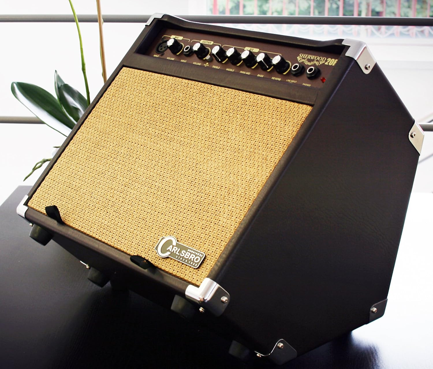 Carlsbro Sherwood 20R20watt Acoustic Guitar Combo Amp Reverb