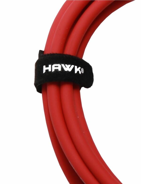 Hawk SXFG-010RED Gold Series XLR Male to XLR Female With Cable Tie 3 Meter RED