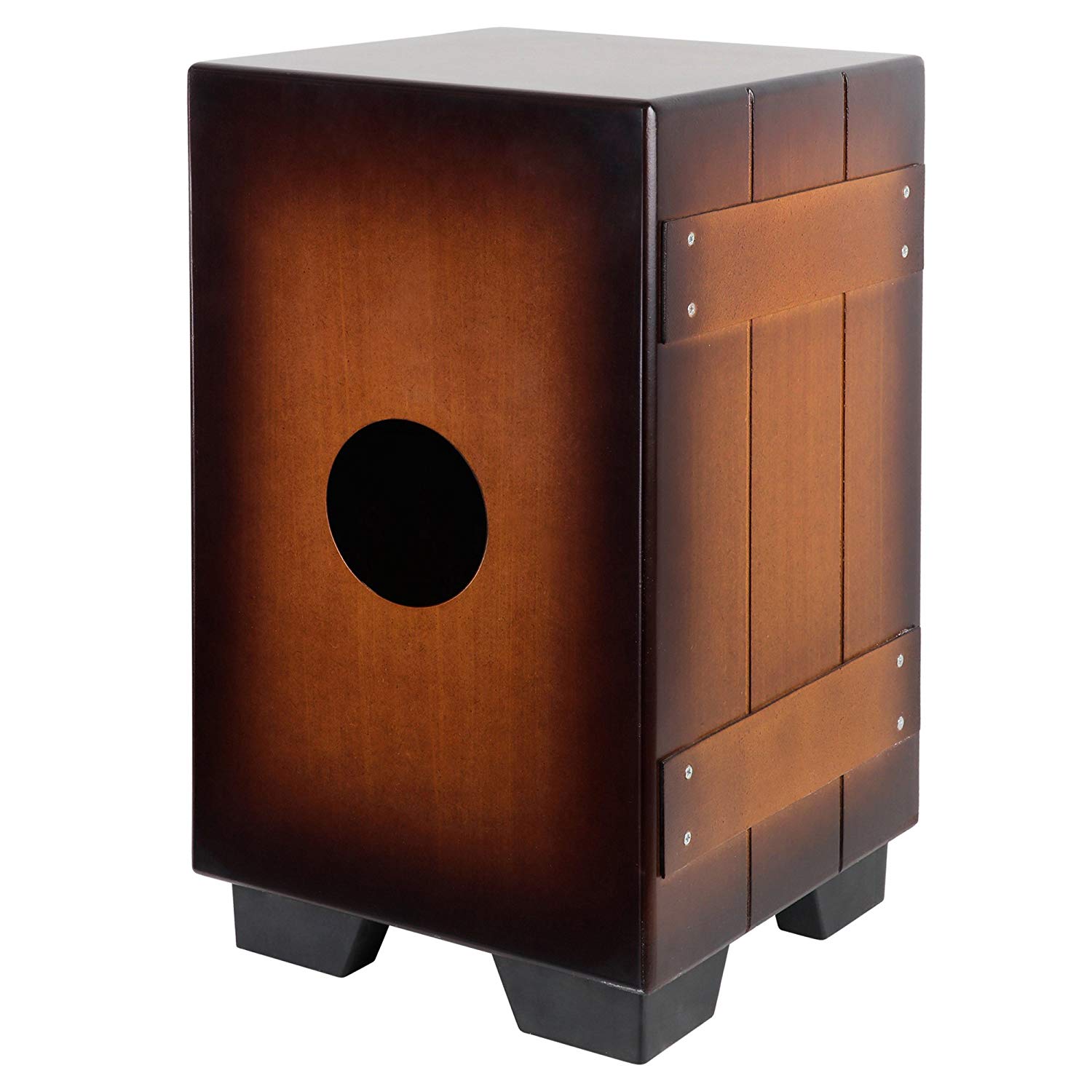 Clapbox Cajon CB45 -Crate Design Birch Wood H50 W30 L30 - 3 Internal Snares Deep Bass tone