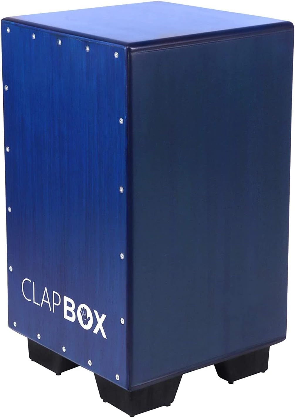 Clapbox CB40 - Blue Adjustable Snare Cajon3 Internal Snares