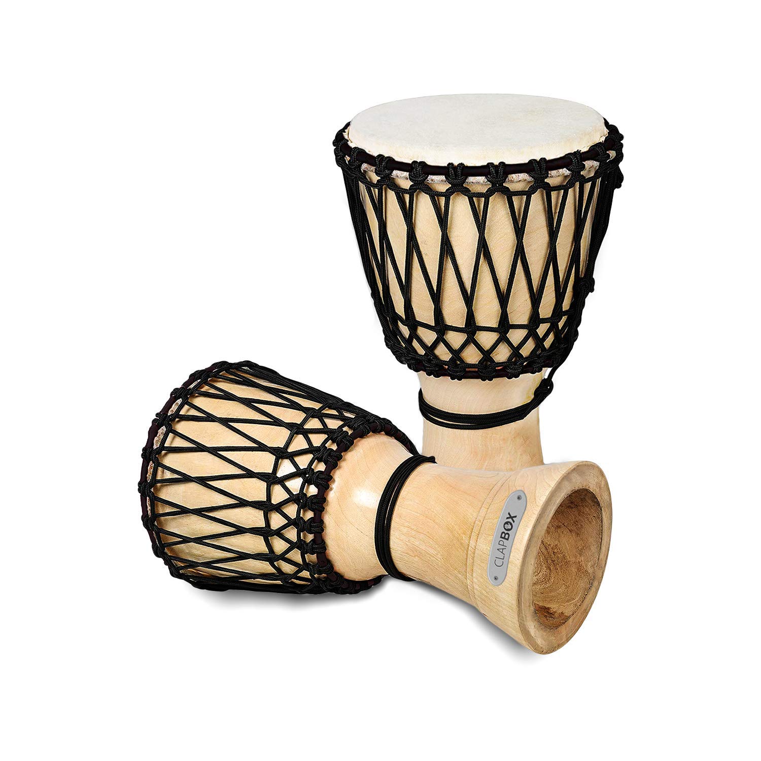 Clapbox Djembe - Mango Wood 10 Inches Natural