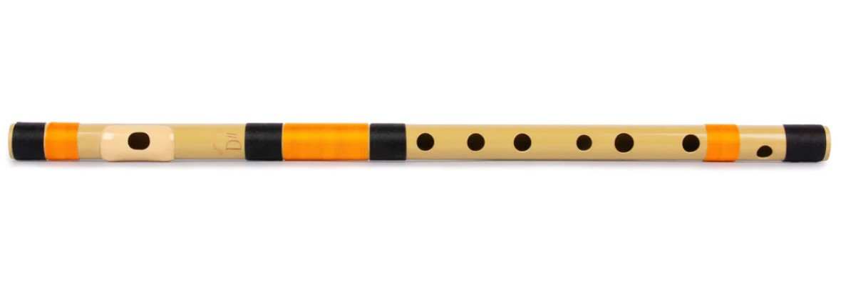 Radhe Flutes PVC Fiber D Sharp Bansuri Middle Octave 17inches