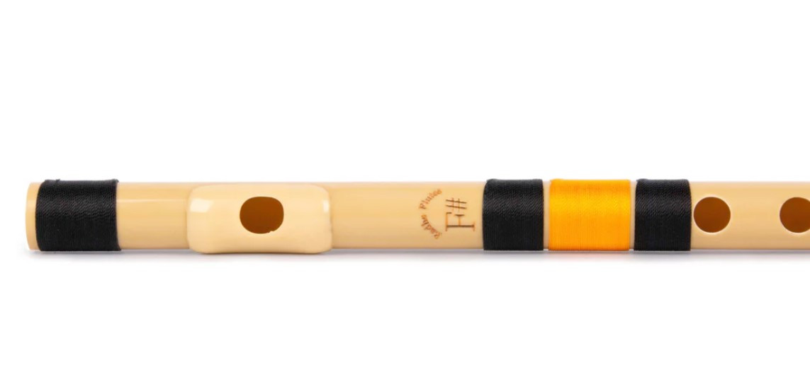 Radhe Flutes PVC Fiber F Sharp Bansuri Middle Octave 14inches