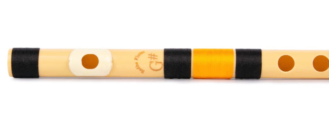 Radhe Flutes PVC Fiber G Sharp Bansuri Middle Octave 13inches