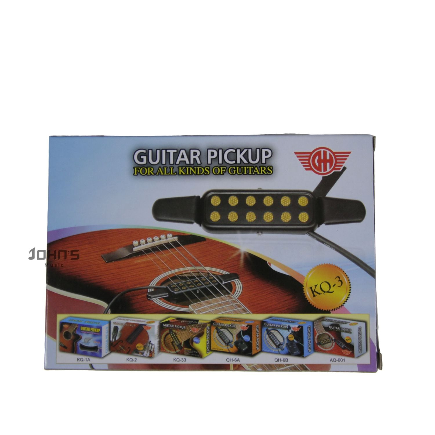 Music Xpert KQ3 Guitar pickup for Acoustic Guitars