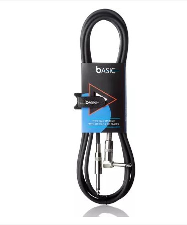 Bespeco BS500P Inst Cable 90 DEGREE JACK MONO L - 5 MTR