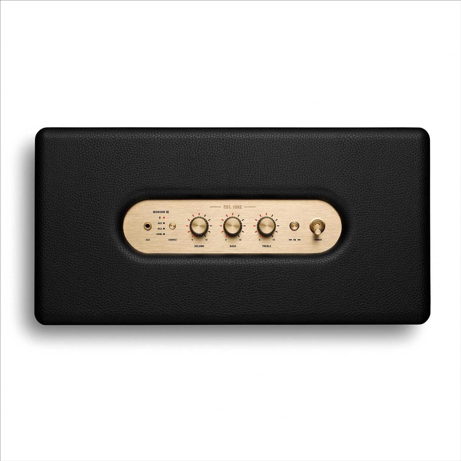 Marshall Woburn III Wired Connectivity Home Speaker with HDMI Input Bluetooth 52 RCA or 35mm Input - Black