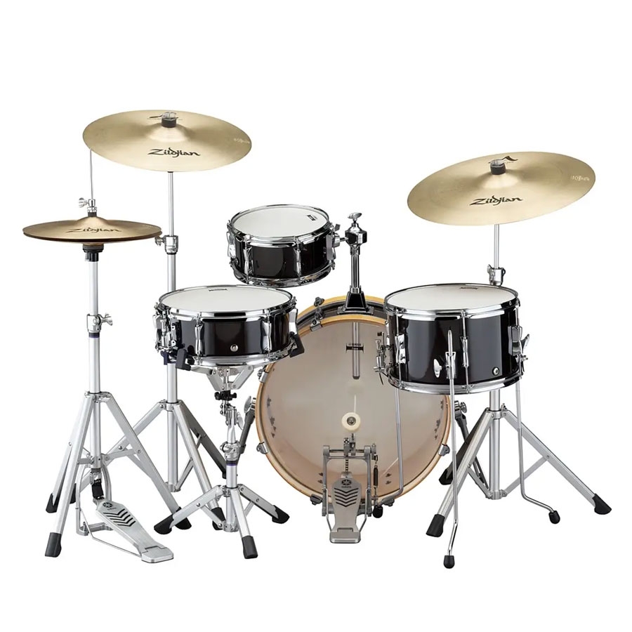 Yamaha SBP0F4H Stage Custom Hip Acoustic Drum Kit With Hardware - Raven Black