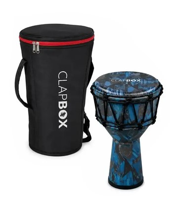 Clapbox Djembe DB-101 8 inches - Rope tuning with BAG