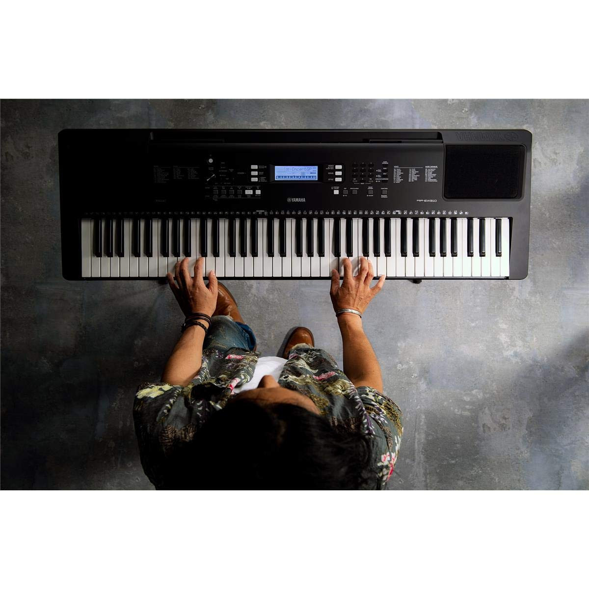 YAMAHA PSR-EW310 PORTABLE KEYBOARD WITH 76 KEYS