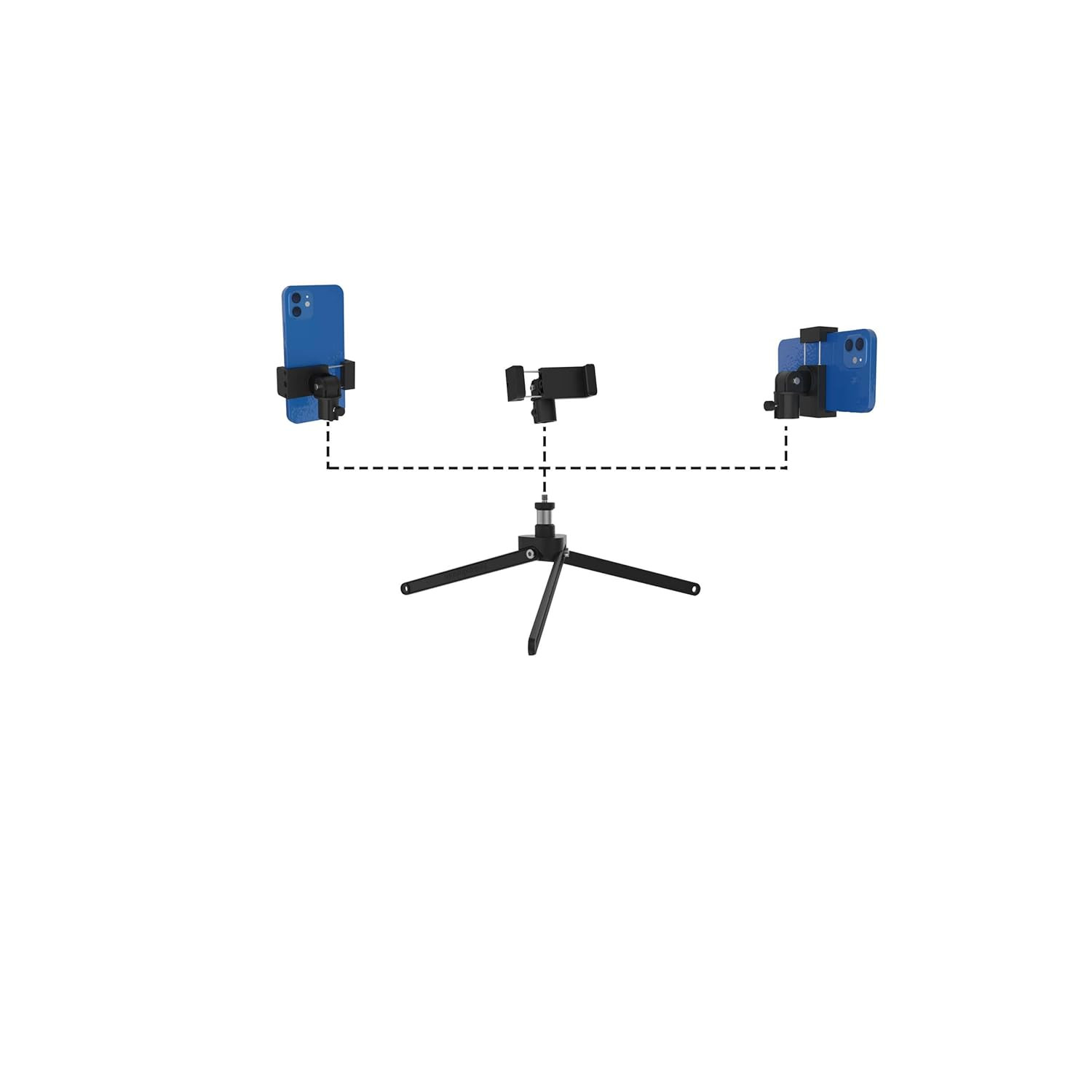 Chetty DT24 Desk Mobile Stand with Foldable Base