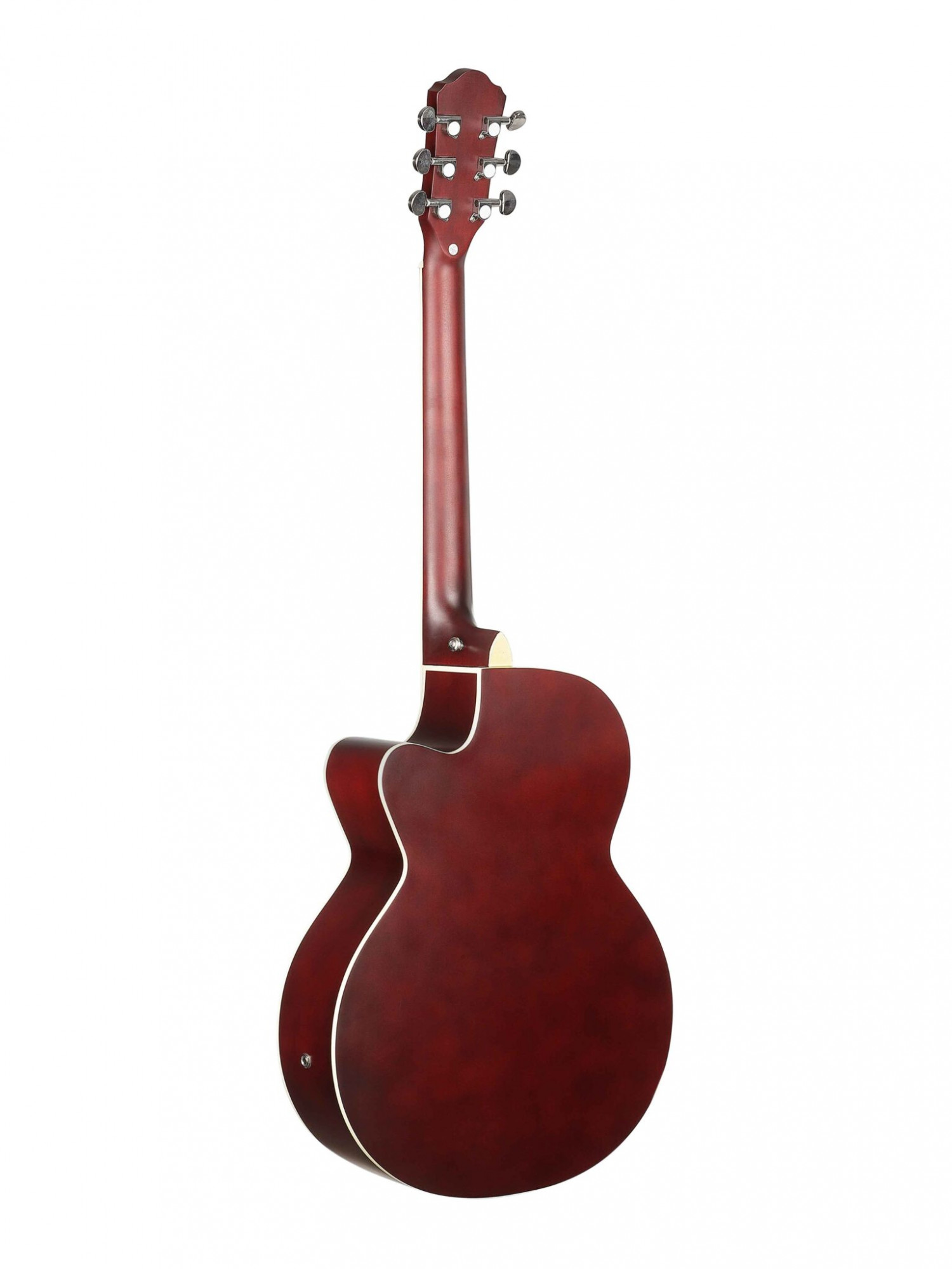 Kaps ST-1 CRM Acoustic Guitar Matt-Wine Red