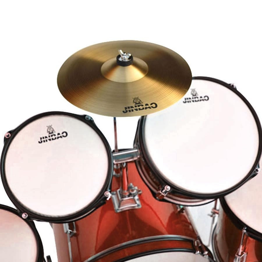 Jinbao JBJ1046 5-Pieces Junior Drum Set - Red
